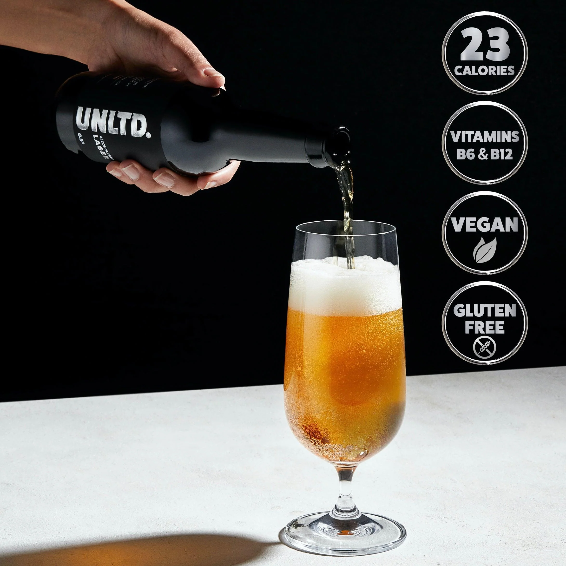 UNLTD Alcohol Free Lager - Image 3