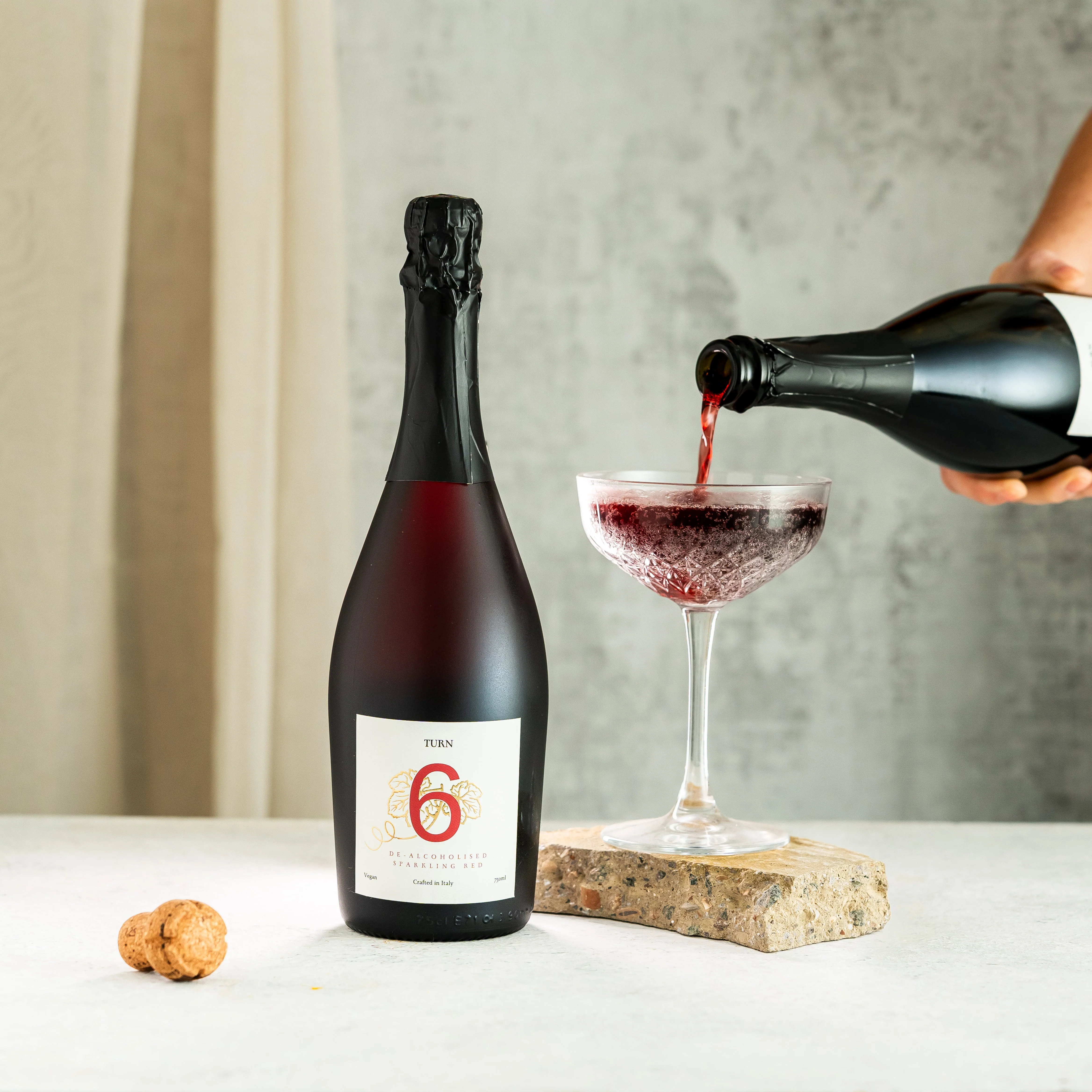 Alcohol-Free Sparkling White & Red - Case of Six - Image 4