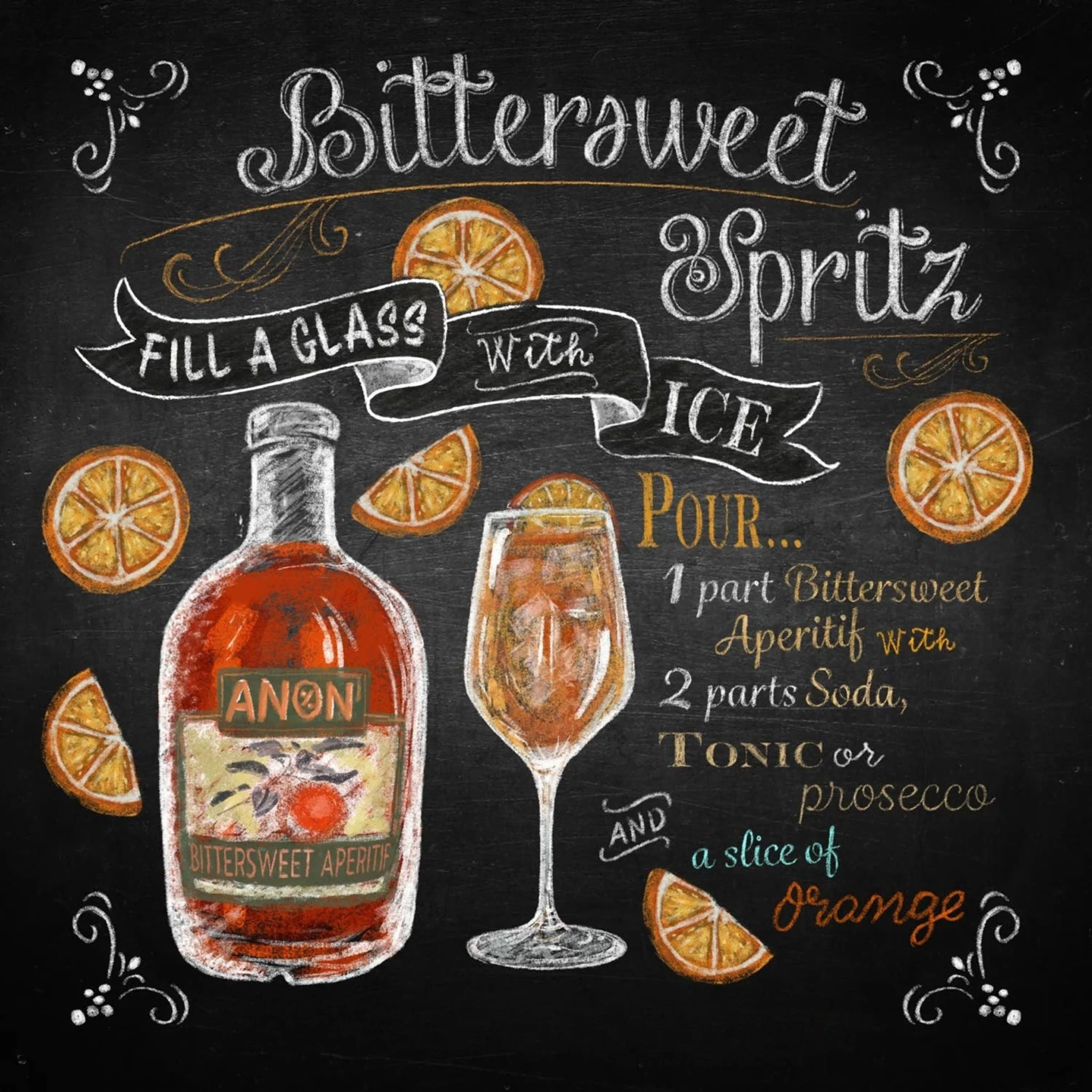 ANON Bittersweet Aperitif | Non-Alcoholic Aperitivo 70cl - Image 4