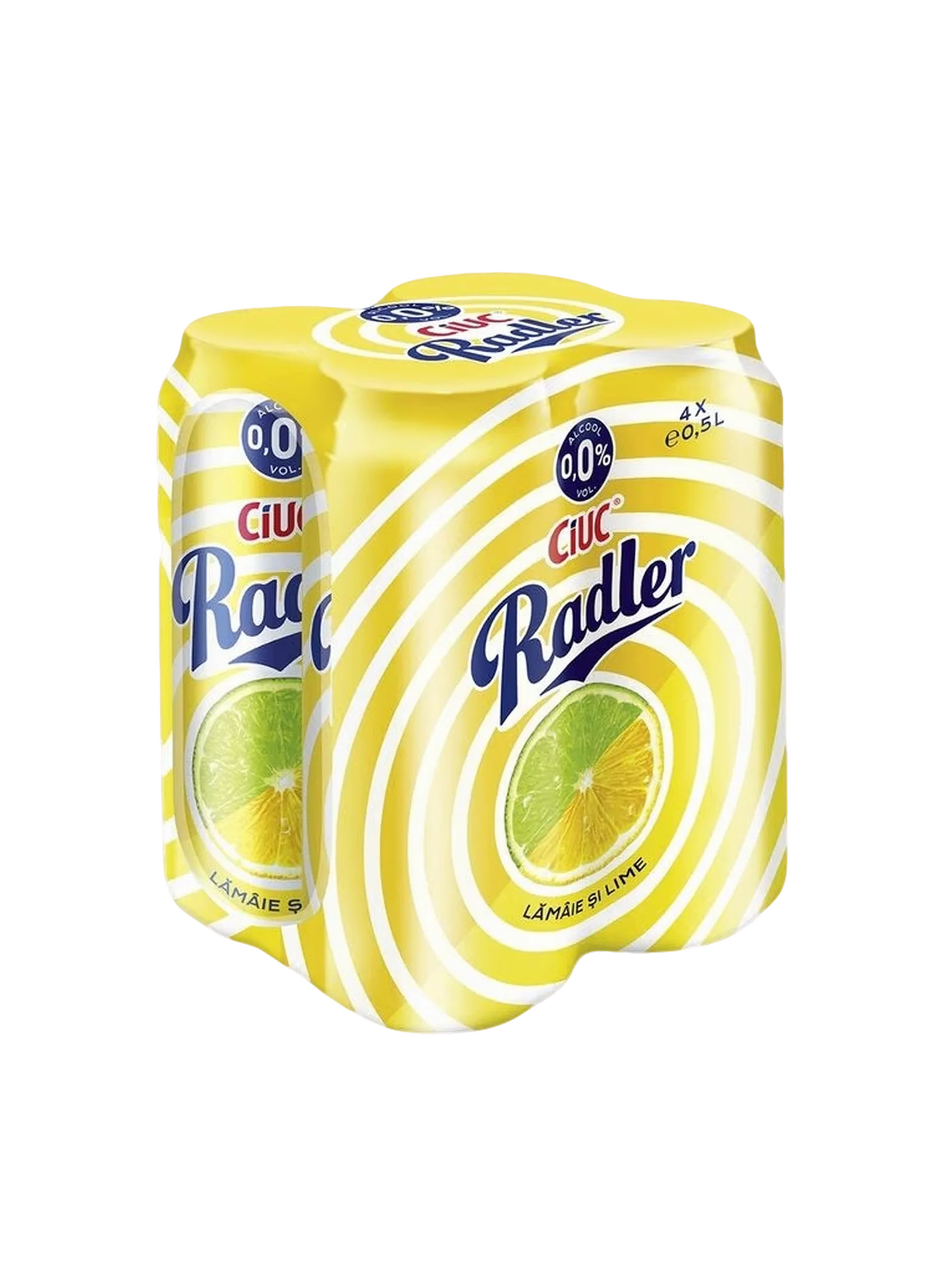 Ciuc Radler Lemon and Lime Alcohol Free Lager 4x500ml - Image 3