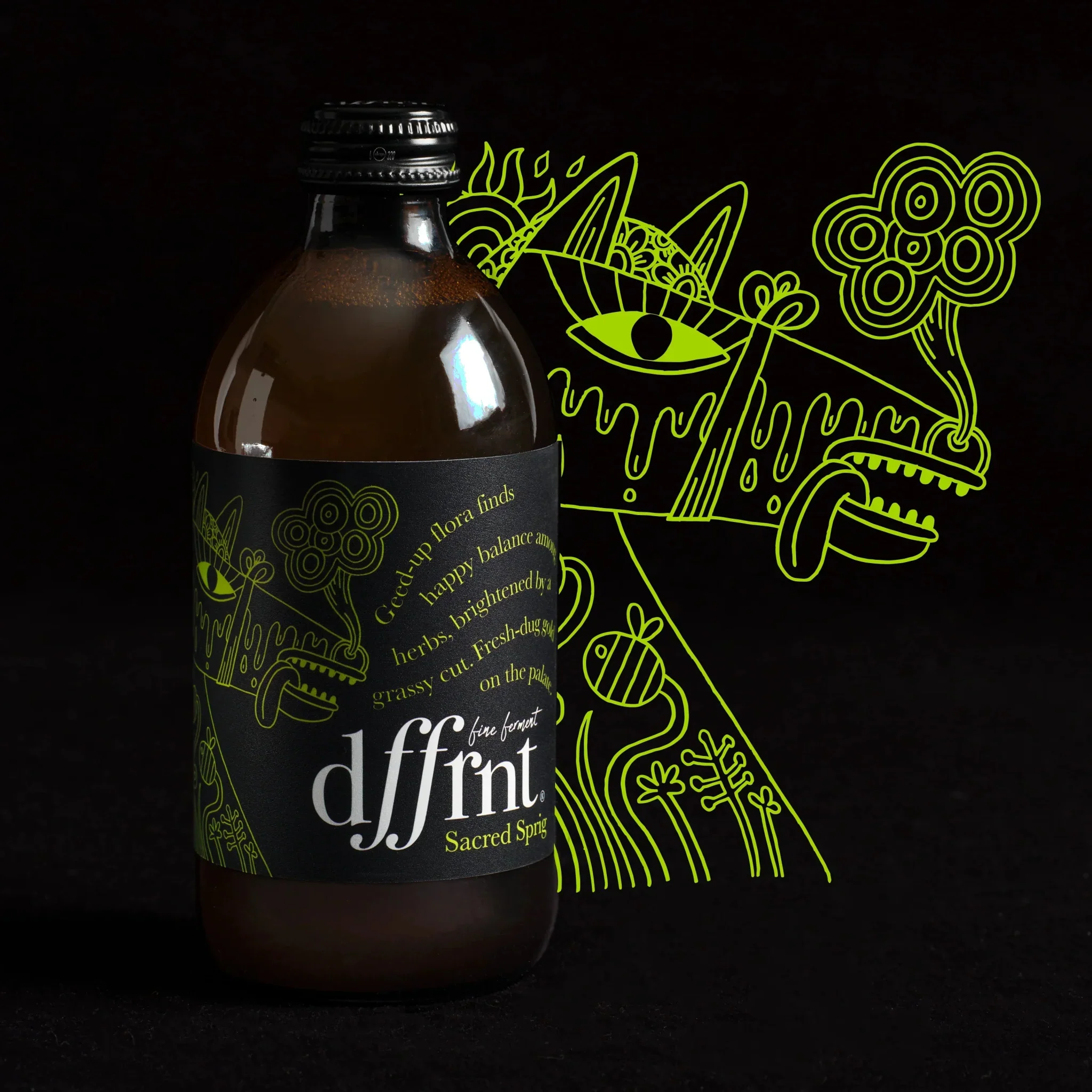 Dffrnt Fine Ferment Kombucha, Mixed 12 x 330ml - Image 3