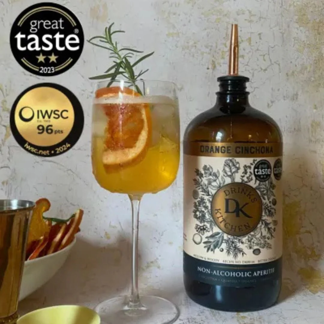 Drinks Kitchen Orange Cinchona, Non-Alcoholic Aperitif, 95cl - Image 3