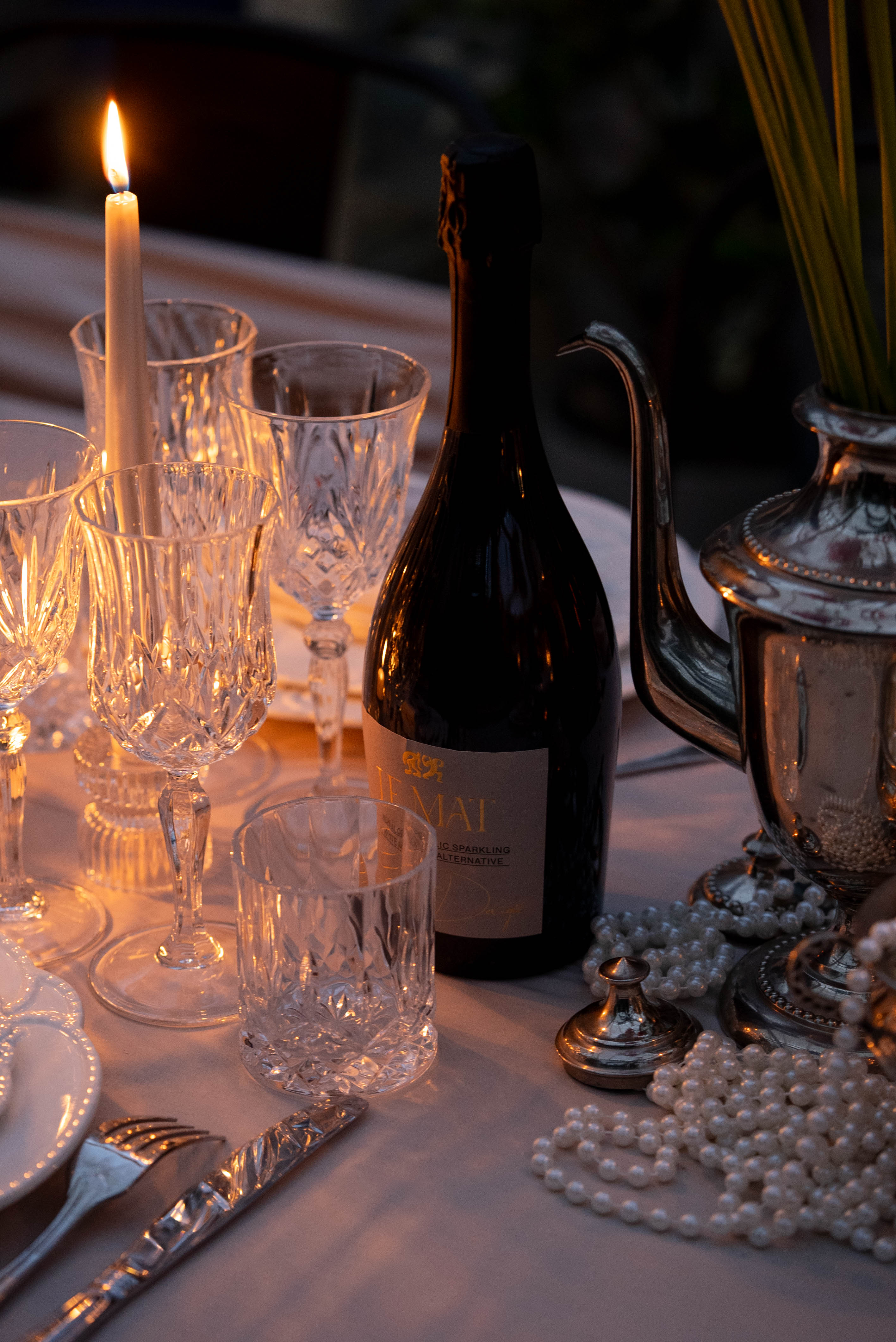 Le Mat Grit & Grace Non-Alcoholic Rose Sparkling Wine Alternative 750ml - Image 3