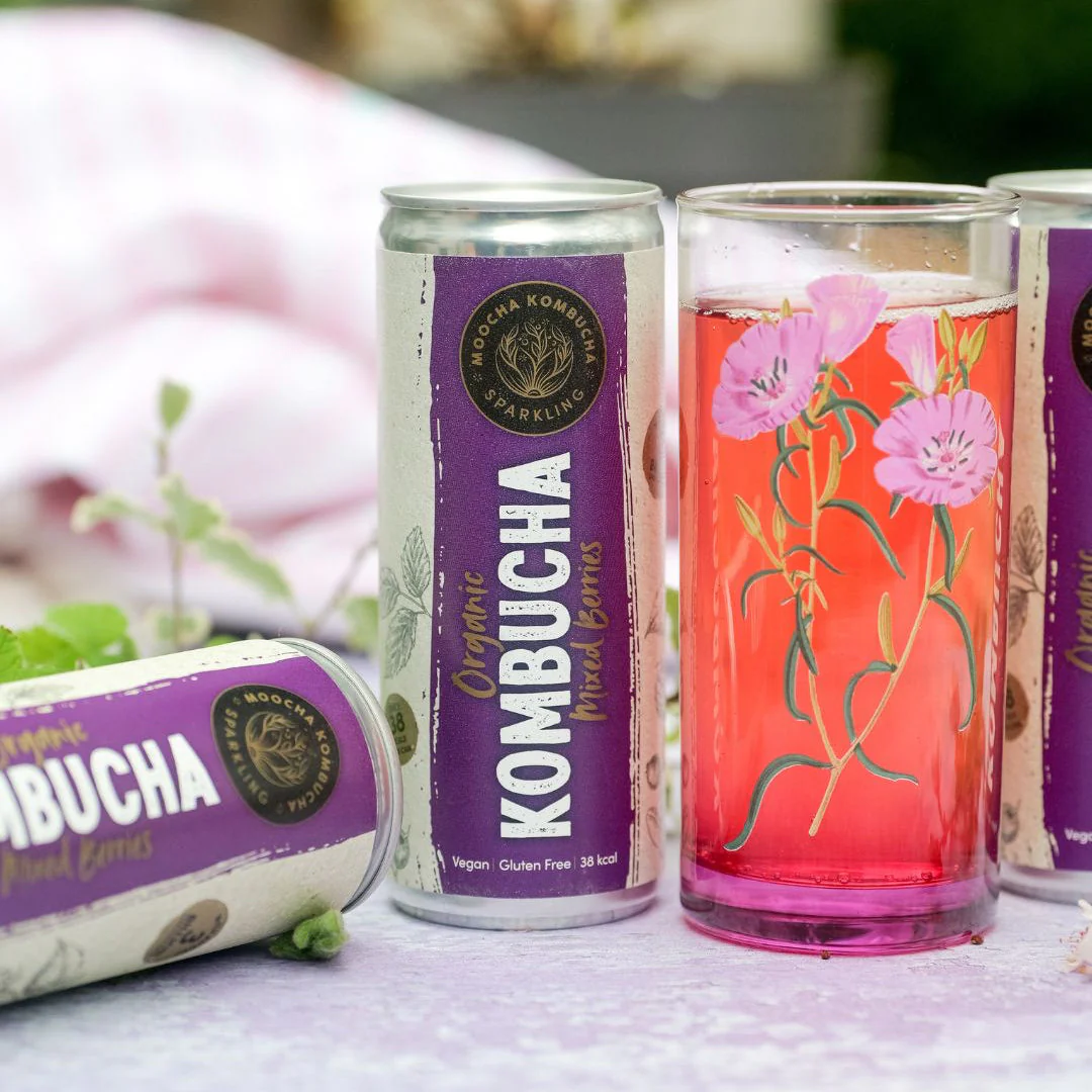 Mixed Berry Flavour Organic Kombucha - Image 8